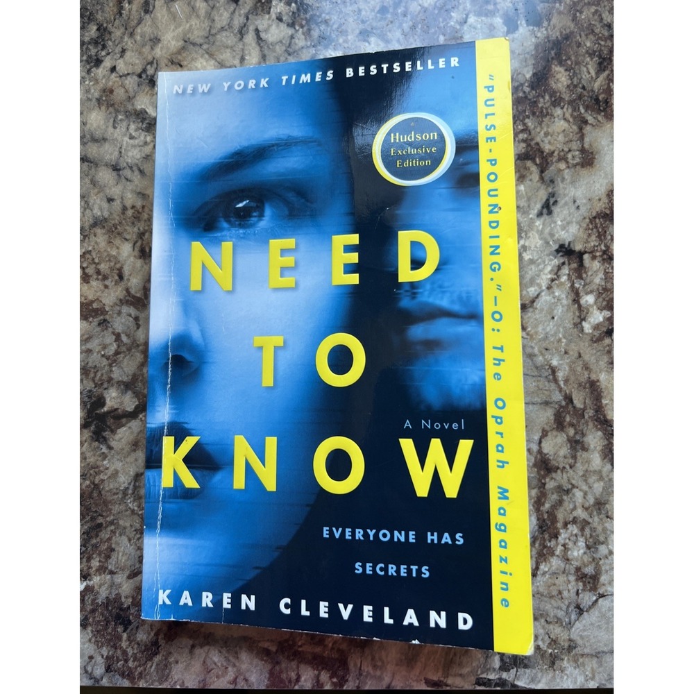 Need to Know: A Novel Everyone has Secrets‎ by Karen Cleveland